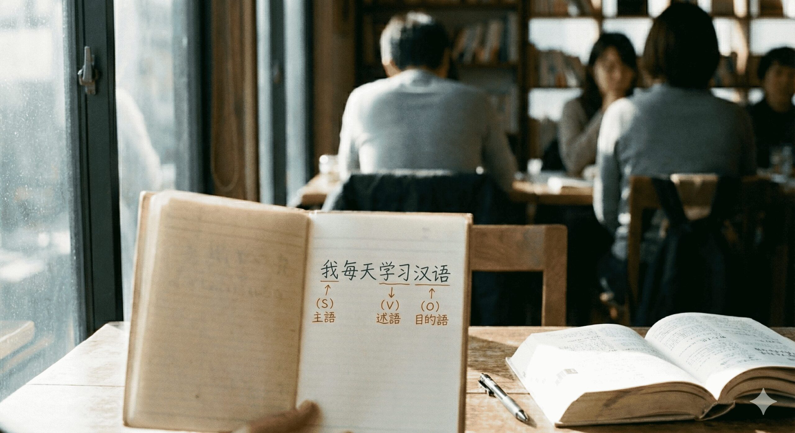 精読をしている人の画像