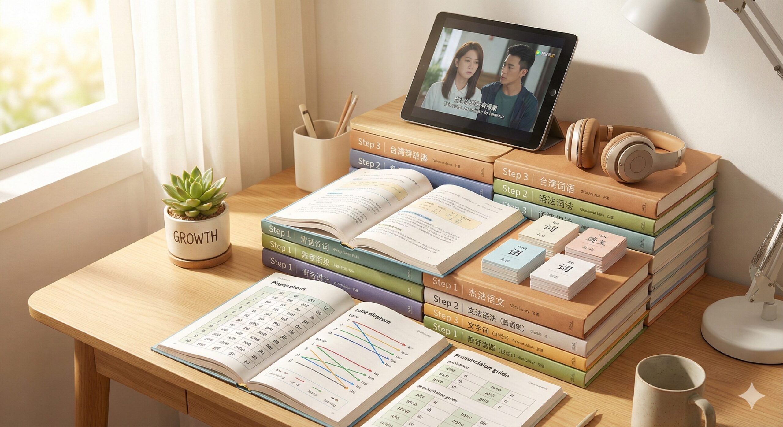 中国語を効率よく学ぶステップの画像