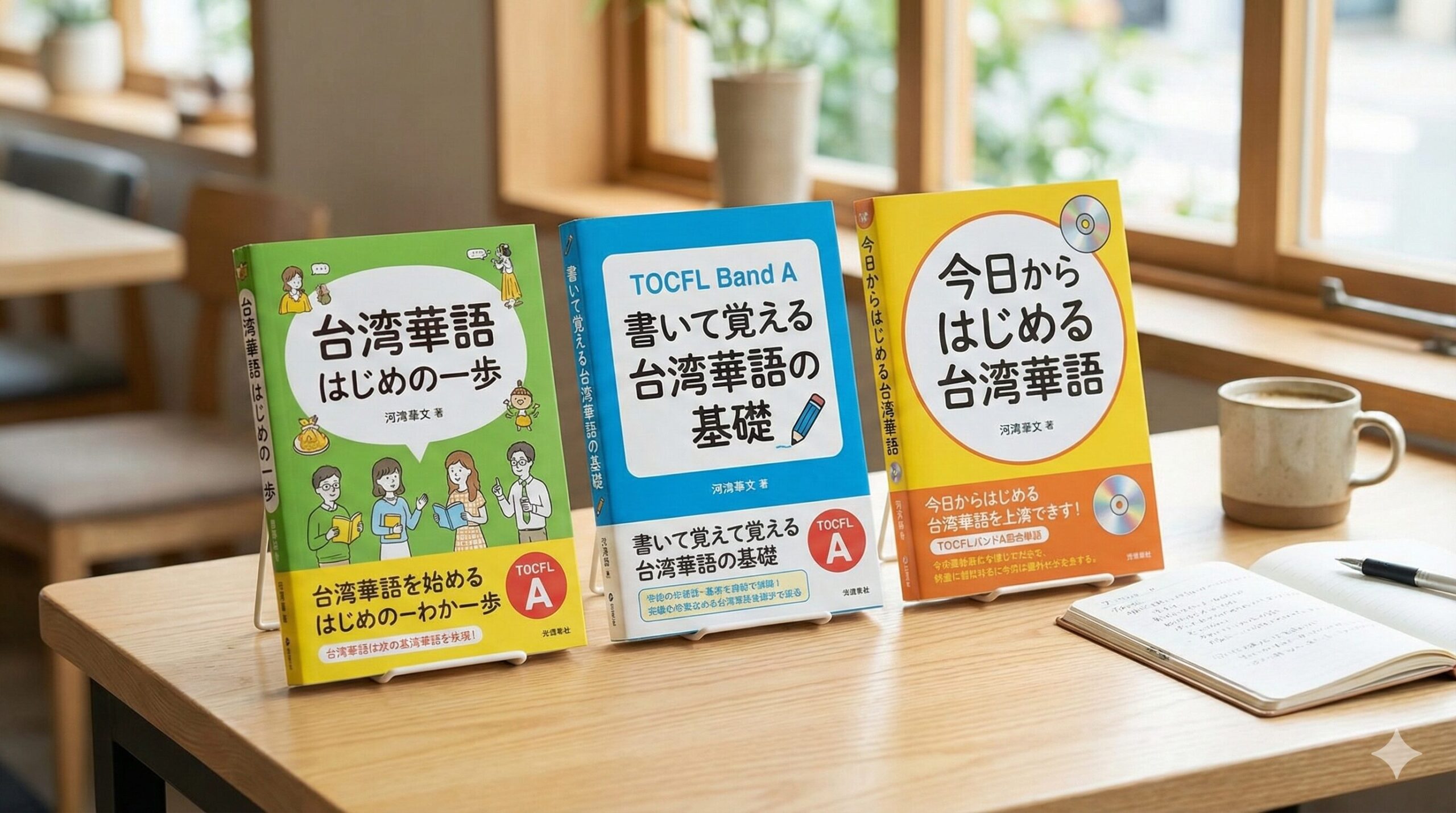 TOCFL（華語文能力測驗）Band A オススメの参考書の画像